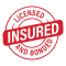 Bonded, Licensed, and Insured 1