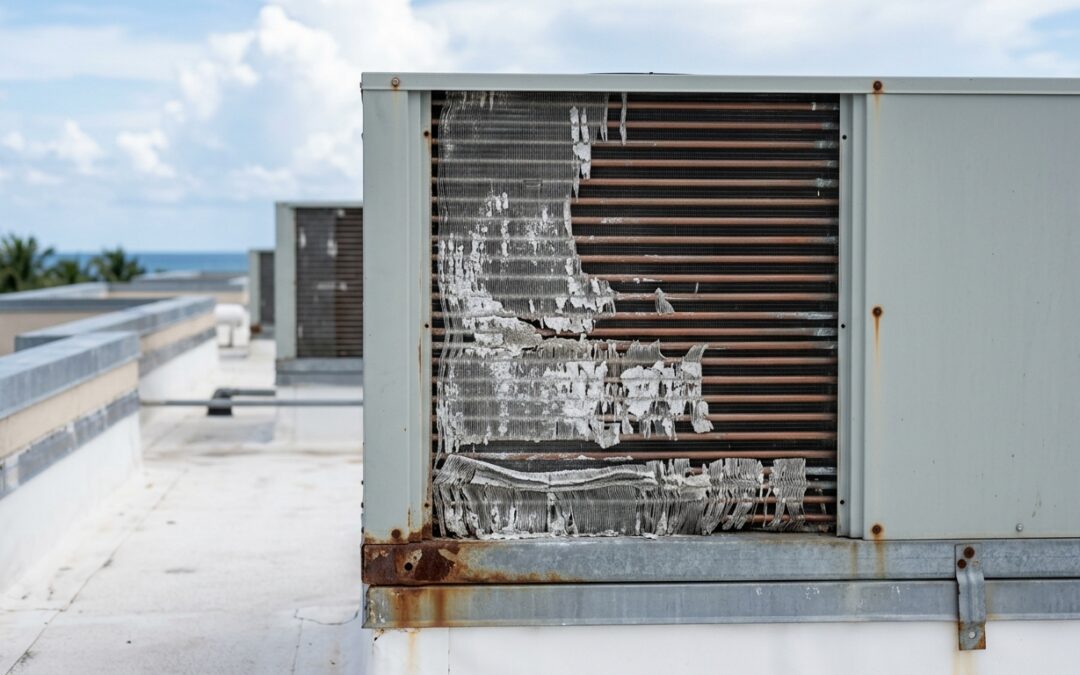 How Salt Air Drives the Commercial HVAC Corrosion South Florida Buildings Face