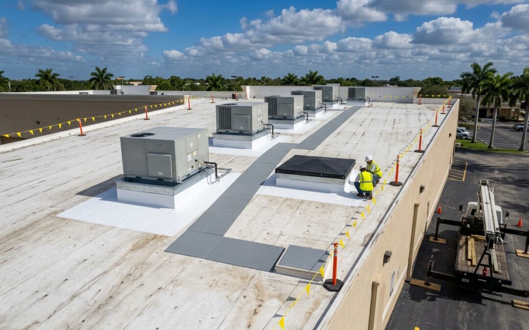 Why Rooftop HVAC Replacement Requires Coordination With Roofing Contractors